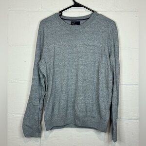 GAP Men’s Lightweight Grey Casual Crewneck Sweater Size Medium